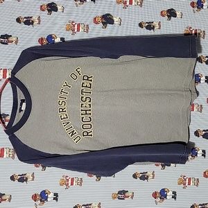 University Of Rochester YellowJackets Longsleeved Jansport Baseball Style Shirt